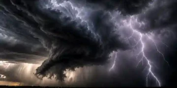 Alerta laranja: tempestades, granizo e ventos fortes ameaçam Santa Catarina