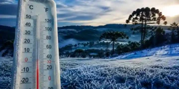 Frio a caminho: temperaturas podem despencar e chegar a -7°C em Santa Catarina