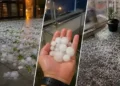 Chuva com granizo deixa mais de mil casas danificadas e leva cinco cidades de SC a decretarem emergência
