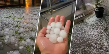 Chuva com granizo deixa mais de mil casas danificadas e leva cinco cidades de SC a decretarem emergência