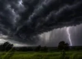Santa Catarina entra em grande perigo com alerta vermelho para temporal