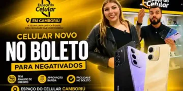 Espaço do Celular inaugura loja em Camboriú com celular em até 18x no boleto