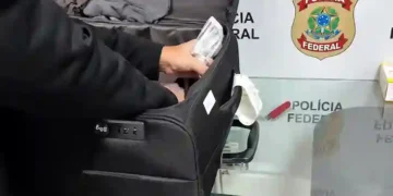 Jovem de Ituporanga, SC, é preso com 3,5 kg de cocaína que seriam levados para a França