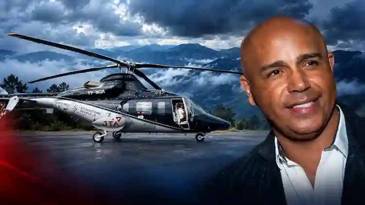 Helicóptero da empresa de Neymar desaparece na Serra catarinense; Rick, da dupla Rick & Renner, seria um dos ocupantes