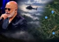 Cantor Rick: testemunha relata estrondo em área onde helicóptero desapareceu em SC