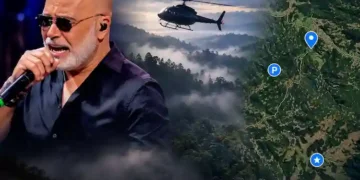 Cantor Rick: testemunha relata estrondo em área onde helicóptero desapareceu em SC