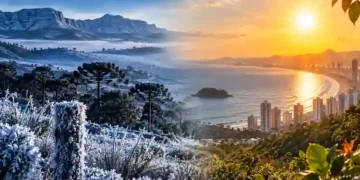 SC terá temperaturas próximas de 0°C antes de calor de 30°C; veja previsão