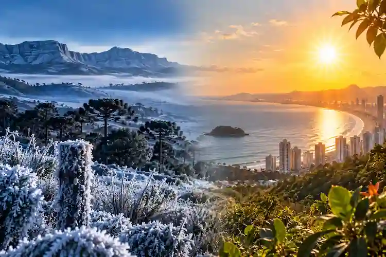 SC terá temperaturas próximas de 0°C antes de calor de 30°C; veja previsão SC terá temperaturas próximas de 0°C antes de calor de 30°C; veja previsão