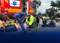Ex-prefeito de Camboriú, Dr. Élcio Kuhnen, cai de trio elétrico durante campanha em Barra Velha