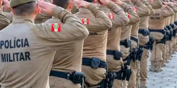 Concurso da PM-SC: Governo autoriza mil novas vagas para policiais militares em Santa Catarina