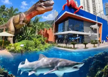 Votou, não paga! Oceanic Aquarium, Parque dos Dinossauros e Aventura Jurássica terão entrada gratuita neste domingo