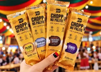 Cervejaria de Brusque cria picolé de chope para a Fenarreco; veja onde encontrar