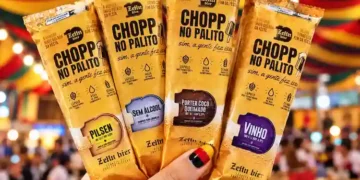 Cervejaria de Brusque cria picolé de chope para a Fenarreco; veja onde encontrar
