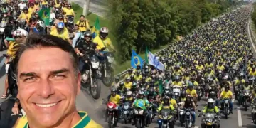 Florianópolis se prepara para motociata em apoio a Flávio Bolsonaro